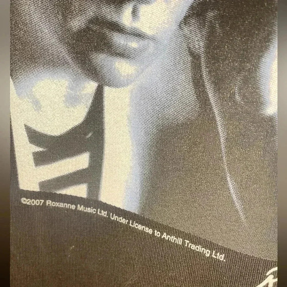 2007 licensed  black “”the police” casual unisex short sleeve oversized tshirt L - Picture 4 of 4